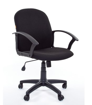 Офисное кресло CHAIRMAN 681 Ткань C-3 черное в Миассе - изображение