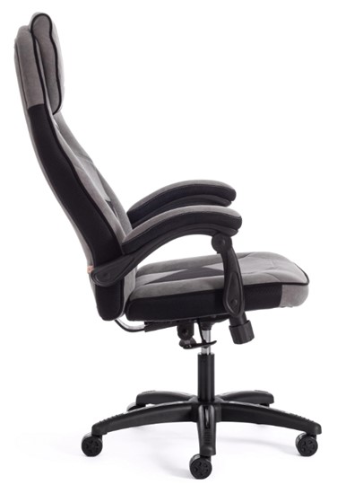 Компьютерное кресло ARENA флок , серый/черный, 29/35 арт.14129 в Миассе - изображение 2
