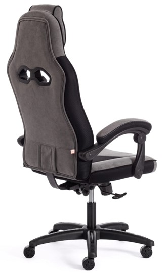 Компьютерное кресло ARENA флок , серый/черный, 29/35 арт.14129 в Миассе - изображение 4