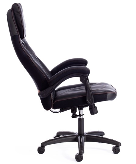 Компьютерное кресло ARENA кож/зам, черный/черный карбон, 36-6/карбон черный арт.13561 в Челябинске - изображение 3