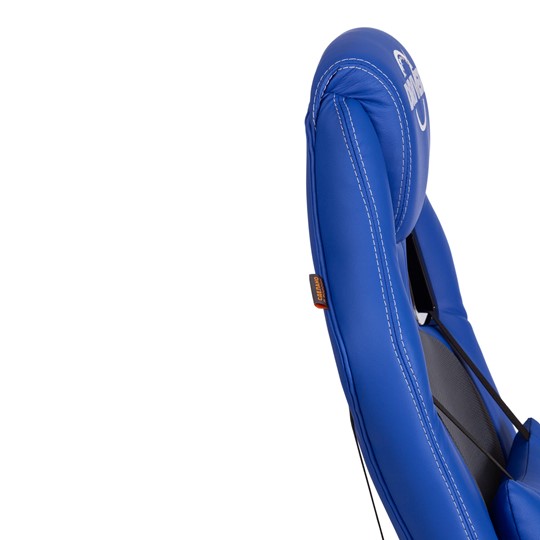 Кресло DRIVER (22) кож/зам/ткань, синий/серый, 36-39/TW-12 арт.21153 в Челябинске - изображение 13