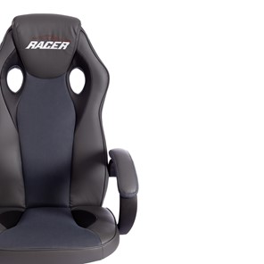 Кресло RACER GT new кож/зам/ткань, металлик/серый, арт.13251 в Челябинске - предосмотр 5