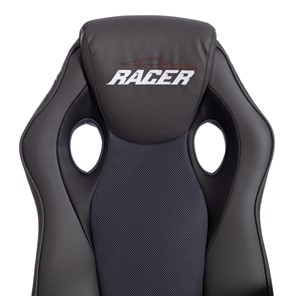 Кресло RACER GT new кож/зам/ткань, металлик/серый, арт.13251 в Челябинске - предосмотр 6