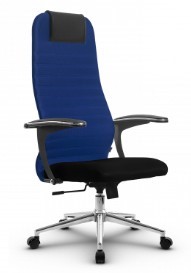 Компьютерное кресло SU-BU158-10  CH-3 синий/черный в Миассе