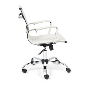Кресло компьютерное URBAN-LOW кож/зам, белый, арт.14454 в Челябинске - предосмотр 2