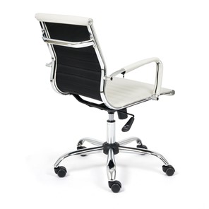 Кресло компьютерное URBAN-LOW кож/зам, белый, арт.14454 в Челябинске - предосмотр 3