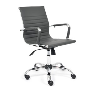 Кресло компьютерное URBAN-LOW кож/зам, металлик, арт.14453 в Миассе