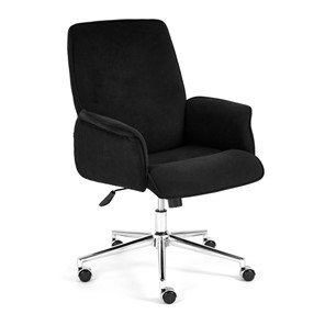 Кресло компьютерное YORK флок, черный, арт.13559 в Миассе - предосмотр