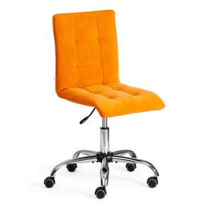Кресло ZERO флок, оранжевый, арт.13499 в Челябинске - предосмотр
