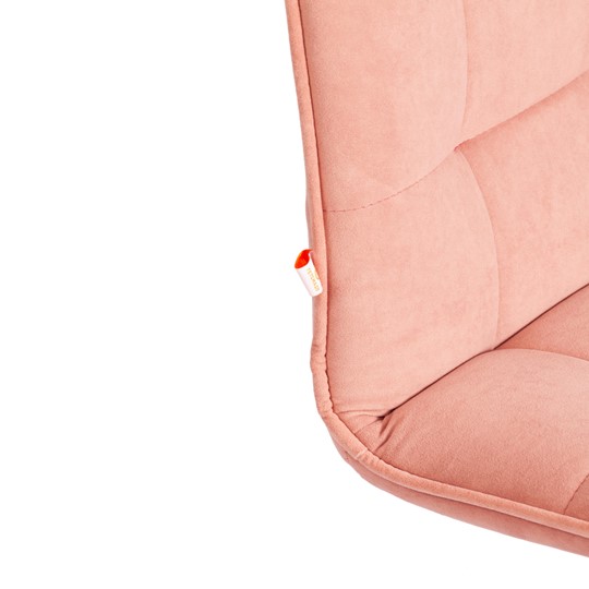 Компьютерное кресло ZERO флок, розовый, арт.13954 в Челябинске - изображение 7