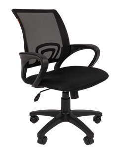Офисное кресло CHAIRMAN 696 black Сетчатый акрил DW62 черный в Миассе