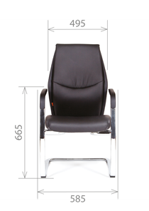 Офисное кресло CHAIRMAN Vista V Экокожа премиум коричневая (vista) в Магнитогорске - предосмотр 1