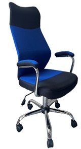 Кресло для компьютера C168 синий в Магнитогорске