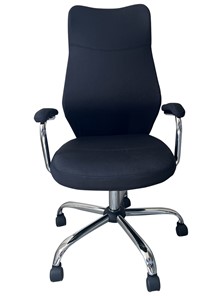Кресло офисное C168 черный в Миассе