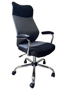 Офисное кресло C168 черный/серый в Челябинске