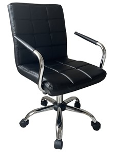 Кресло офисное C8545  BLACK (чёрный) в Магнитогорске