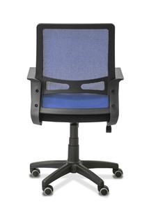 Офисное кресло Акцент, сетка YM/ткань TW / синяя/черная в Челябинске - предосмотр 4