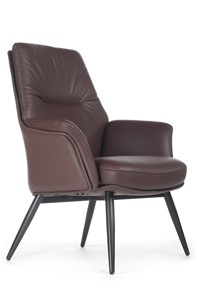 Кресло для офиса Batisto-ST (C2018), коричневый в Челябинске - предосмотр