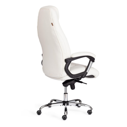 Компьютерное кресло BOSS Lux, кож/зам, белый, арт.21152 в Челябинске - изображение 3