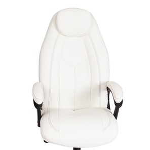 Компьютерное кресло BOSS Lux, кож/зам, белый, арт.21152 в Челябинске - предосмотр 5