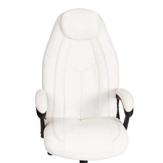 Компьютерное кресло BOSS Lux, кож/зам, белый, арт.21152 в Челябинске - изображение 5