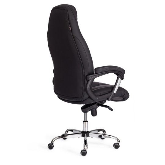 Кресло офисное BOSS Lux, кож/зам, черный, арт.21151 в Миассе - изображение 3