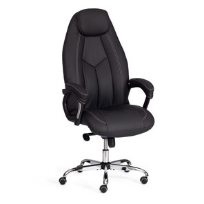 Кресло офисное BOSS Lux, кож/зам, черный, арт.21151 в Миассе