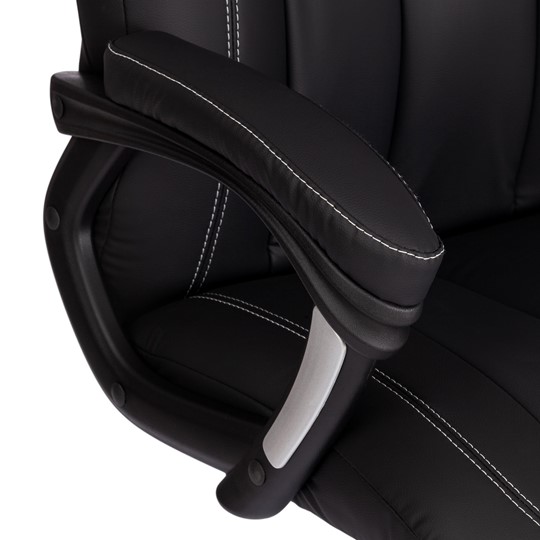 Кресло офисное BOSS Lux, кож/зам, черный, арт.21151 в Миассе - изображение 7