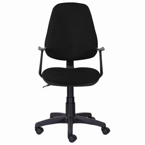 Кресло в офис Brabix Comfort MG-321, регулируемая эргономичная спинка, ткань, черное в Челябинске - предосмотр 4