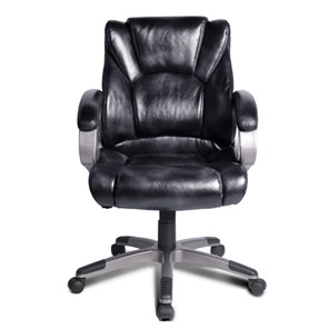 Компьютерное кресло BRABIX "Eldorado EX-504", экокожа, черное, 530874 в Магнитогорске - предосмотр 2