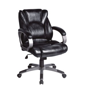 Компьютерное кресло BRABIX "Eldorado EX-504", экокожа, черное, 530874 в Магнитогорске - предосмотр