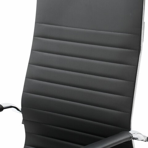 Компьютерное кресло BRABIX "Energy EX-509", экокожа, хром, черное, 530862 в Миассе - изображение 7
