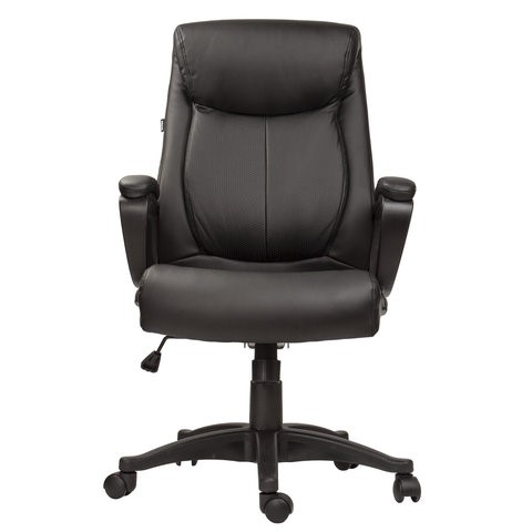 Кресло компьютерное BRABIX "Enter EX-511", экокожа, черное, 530859 в Миассе - изображение 3