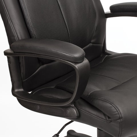 Кресло компьютерное BRABIX "Enter EX-511", экокожа, черное, 530859 в Миассе - изображение 8