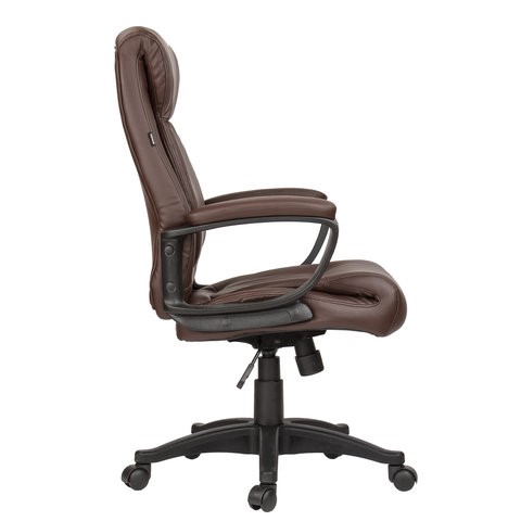 Кресло офисное BRABIX "Enter EX-511", экокожа, коричневое, 531163 в Челябинске - изображение 2