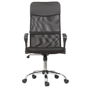 Офисное кресло BRABIX "Flash MG-302", с подлокотниками, хром, черное, 530867 в Миассе - предосмотр 3