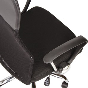 Офисное кресло BRABIX "Flash MG-302", с подлокотниками, хром, черное, 530867 в Челябинске - предосмотр 9