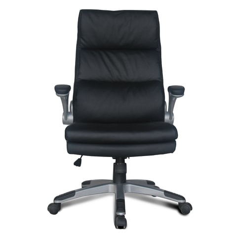 Компьютерное кресло BRABIX "Fregat EX-510", рециклированная кожа, черное, 530863 в Миассе - изображение 4