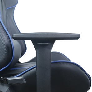 Компьютерное кресло BRABIX "GT Carbon GM-120", две подушки, экокожа, черное/синее, 531930 в Челябинске - предосмотр 13