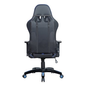 Компьютерное кресло BRABIX "GT Carbon GM-120", две подушки, экокожа, черное/синее, 531930 в Челябинске - предосмотр 6