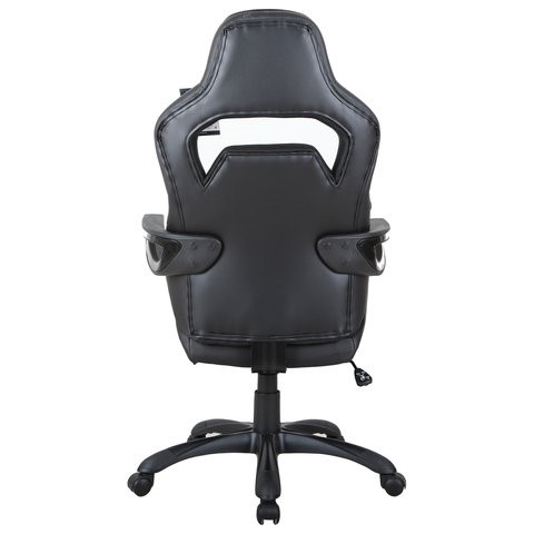 Офисное кресло Brabix Nitro GM-001 (ткань, экокожа, черное) 531817 в Магнитогорске - изображение 6