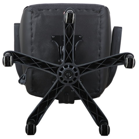 Офисное кресло Brabix Nitro GM-001 (ткань, экокожа, черное) 531817 в Челябинске - изображение 7