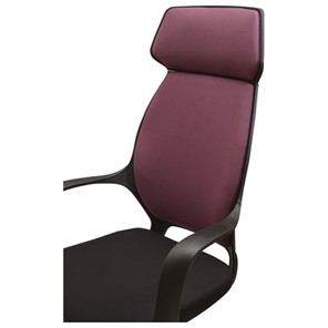Кресло Brabix Premium Galaxy EX-519 (ткань, черное/терракотовое) 531570 в Челябинске - предосмотр 8