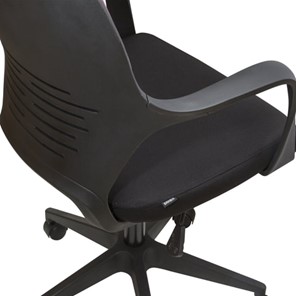 Кресло Brabix Premium Galaxy EX-519 (ткань, черное/терракотовое) 531570 в Челябинске - предосмотр 9
