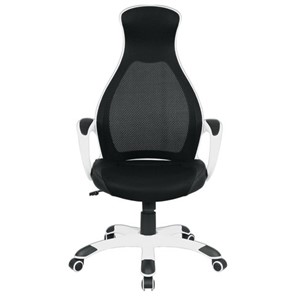 Компьютерное кресло Brabix Premium Genesis EX-517 (пластик белый, ткань/экокожа/сетка черная) 531573 в Челябинске - предосмотр 3