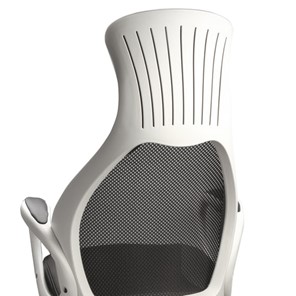 Компьютерное кресло Brabix Premium Genesis EX-517 (пластик белый, ткань/экокожа/сетка черная) 531573 в Челябинске - предосмотр 7
