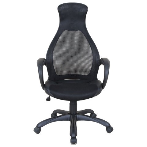 Компьютерное кресло Brabix Premium Genesis EX-517 (пластик черный, ткань/экокожа/сетка черная)   531574 в Челябинске - изображение 3