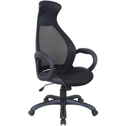 Компьютерное кресло Brabix Premium Genesis EX-517 (пластик черный, ткань/экокожа/сетка черная)   531574 в Челябинске - изображение