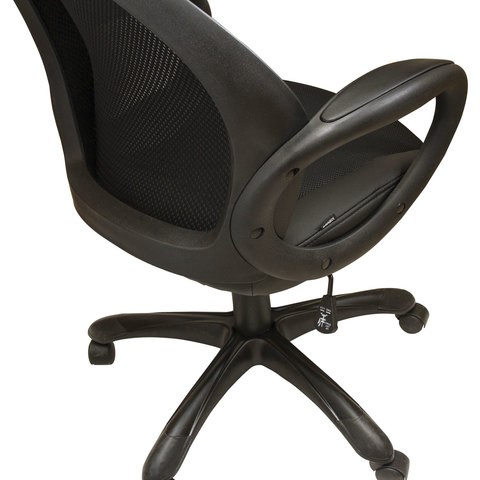 Компьютерное кресло Brabix Premium Genesis EX-517 (пластик черный, ткань/экокожа/сетка черная)   531574 в Челябинске - изображение 6