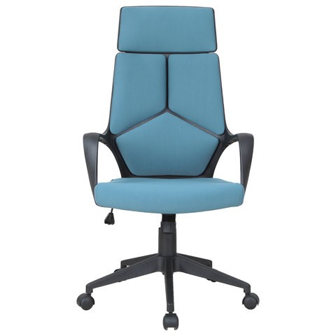 Кресло компьютерное Brabix Premium Prime EX-515 (ткань, голубое) 531568 в Челябинске - изображение 3